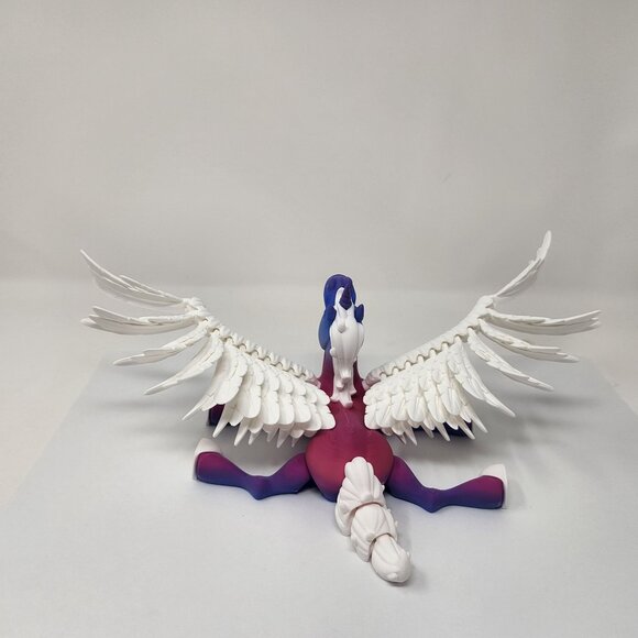 Mythical Alicorn 3D Printed Articulated Flexi Factory Figure (h) - Picture 8 of 10